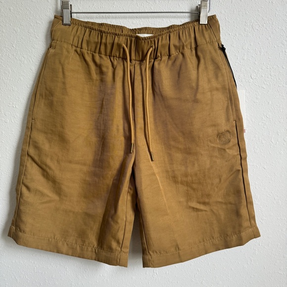 NWT Size S Kahki Cargo longline baggy boy shorts - Honor the Gift - Picture 1 of 13